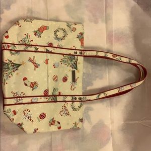 Christmas longaberger purse